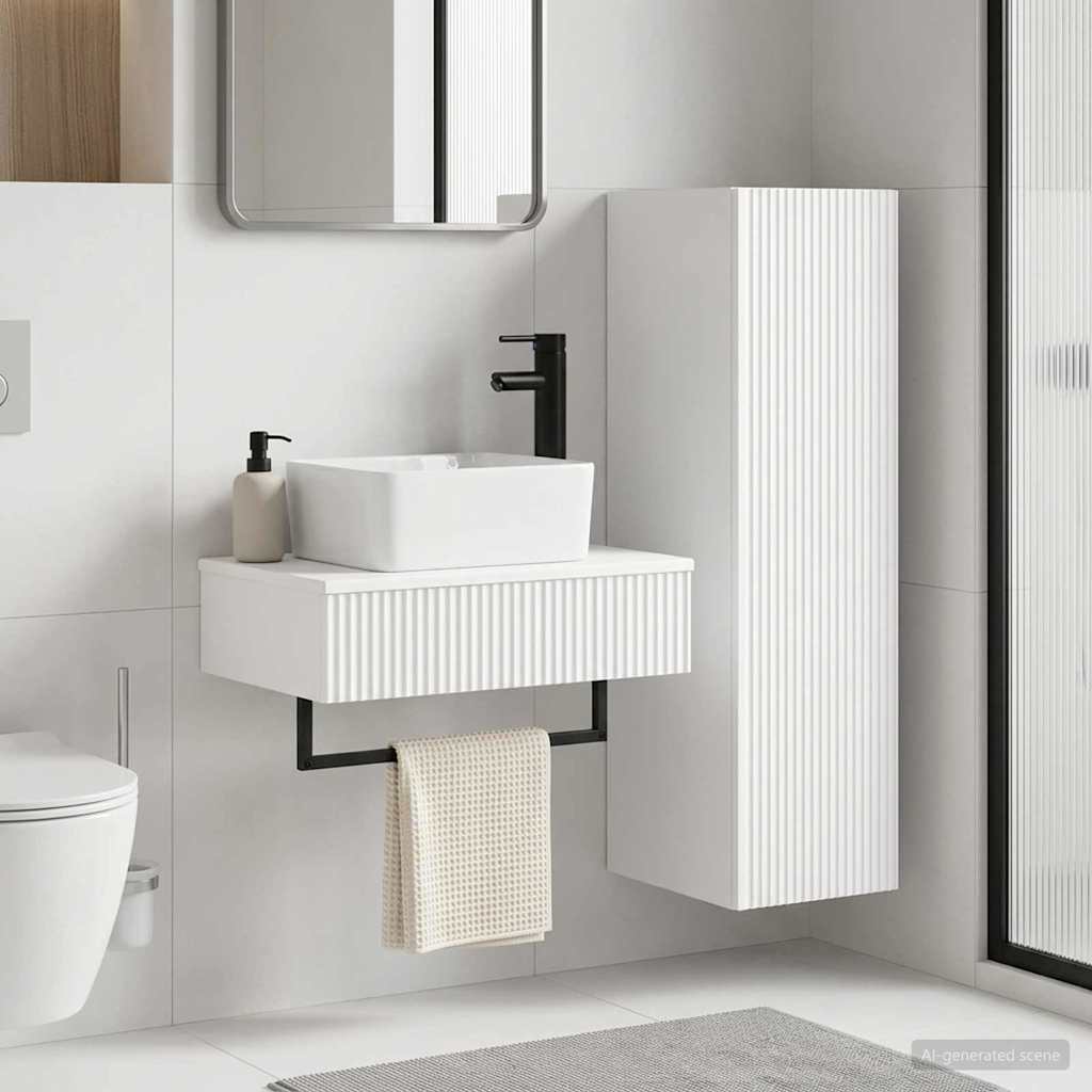 vidaXL Bathroom Cabinet Set 2 pcs 33 x 34.5 x 100 cm