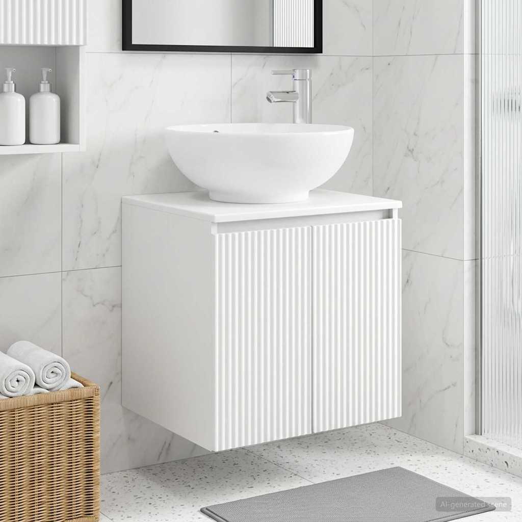 vidaXL Wall-mounted Bathroom Sink Cabinet