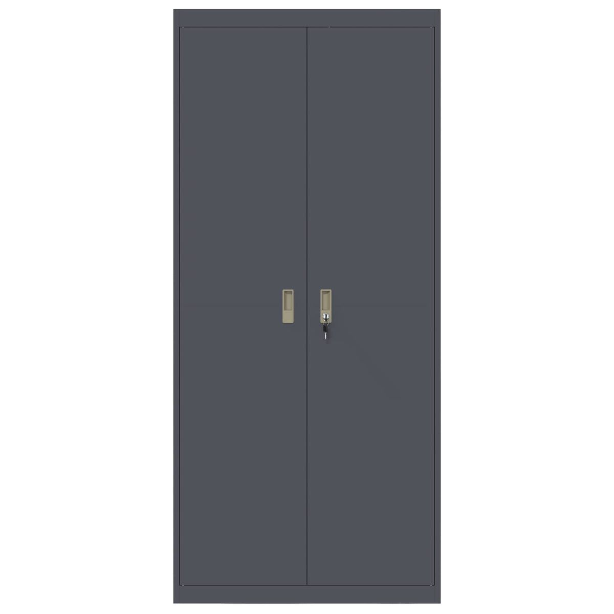 vidaXL Storage Cabinet Anthracite 90 x 40 x 200 cm Steel 6
