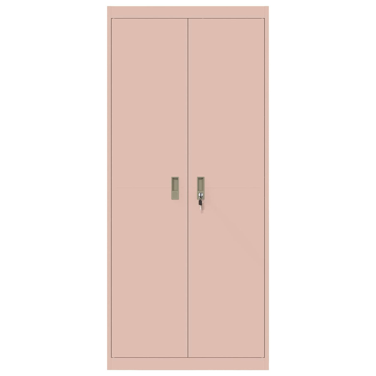 vidaXL Storage Cabinet Pink 80 x 40 x180 cm Steel 6