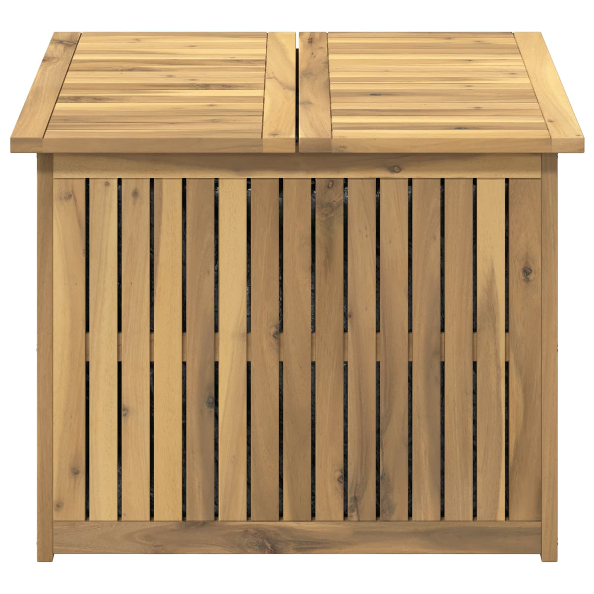 vidaXL Garden Storage Box Solid Acacia Wood 70.5 x 68.5 x 53.5 cm 4