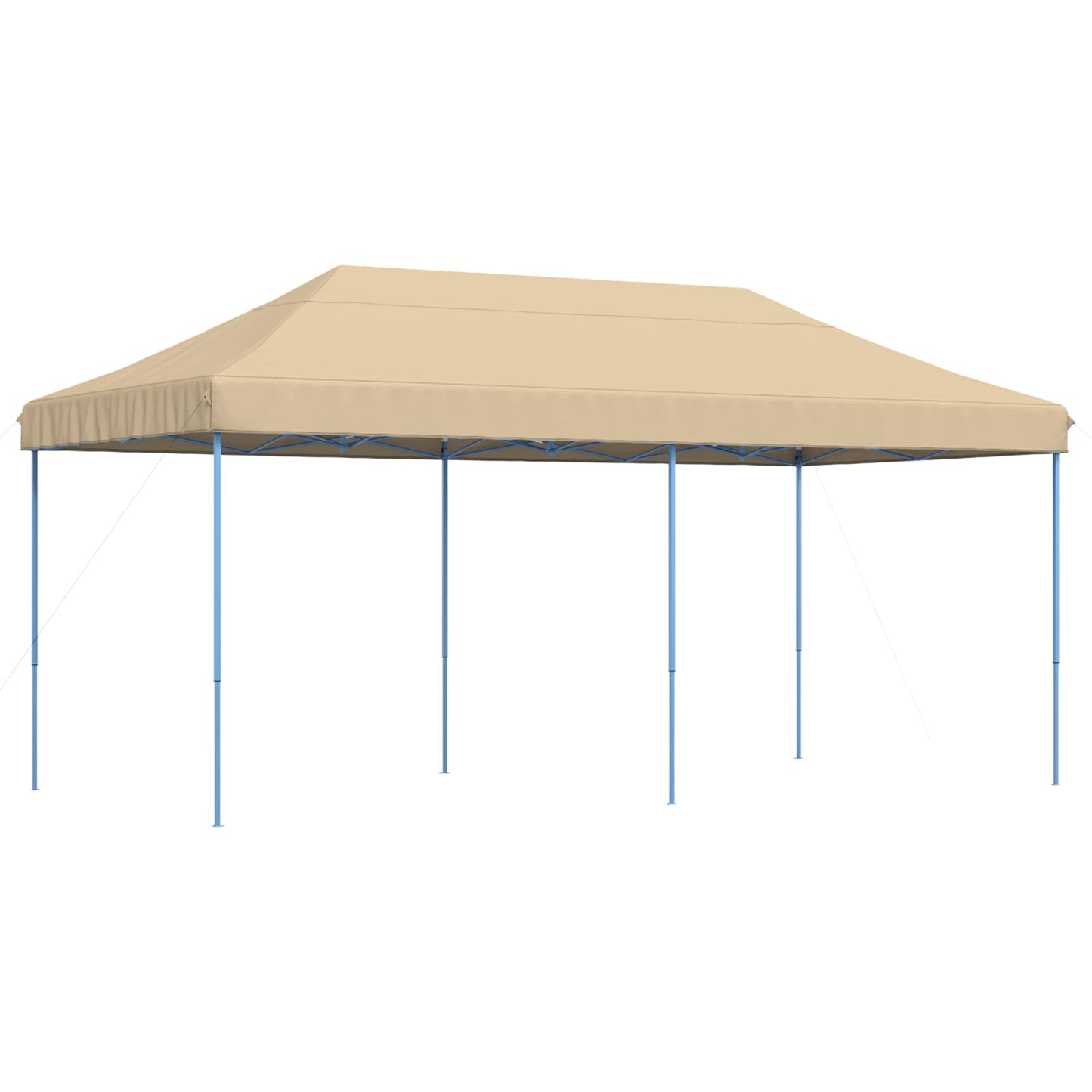 vidaXL Party Tent 292 x 580 x 315 cm Beige Oxford Fabric 6