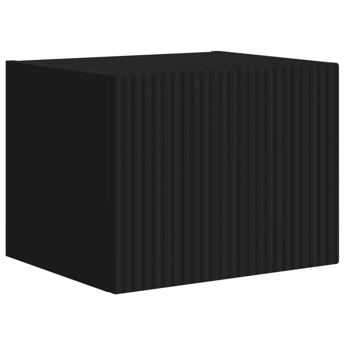vidaXL TV Wall Cabinet Set 6 pcs Black 6