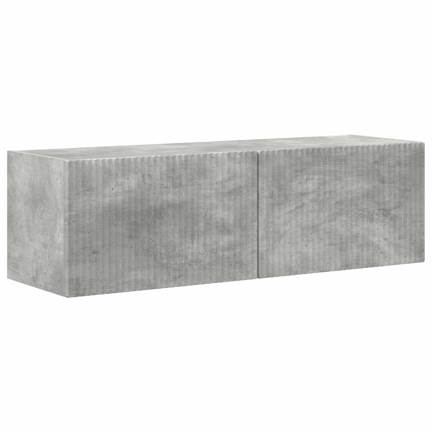 vidaXL TV Cabinet Set 3 pcs Concrete Grey Engineered Wood 6