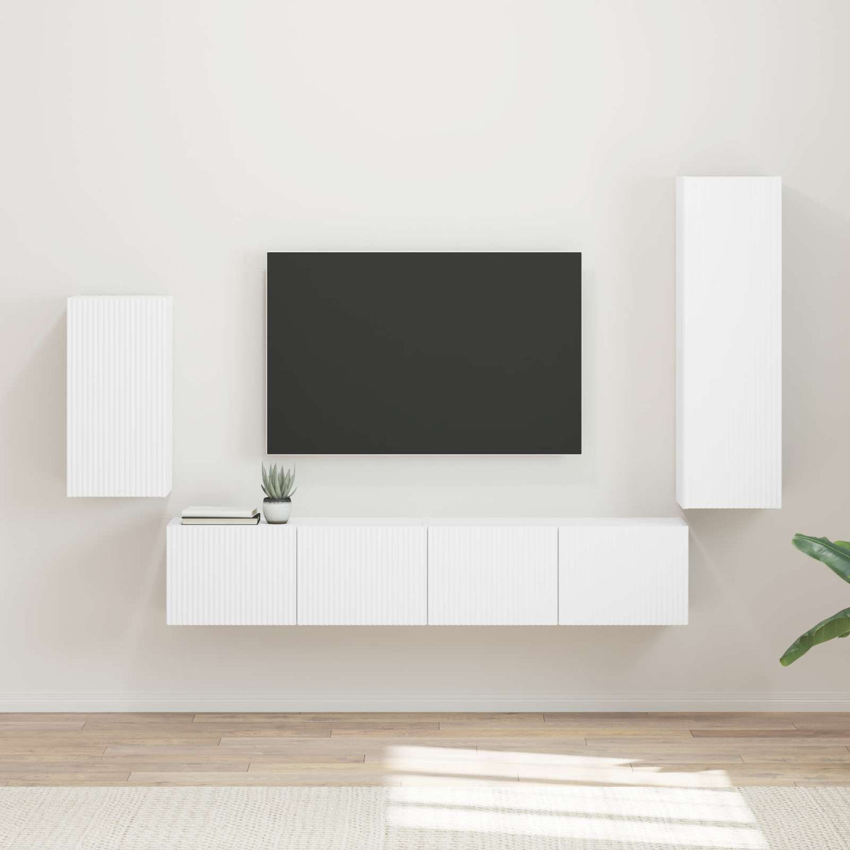 vidaXL TV Cabinet Set 4 pcs 31 x 30 x 100 cm