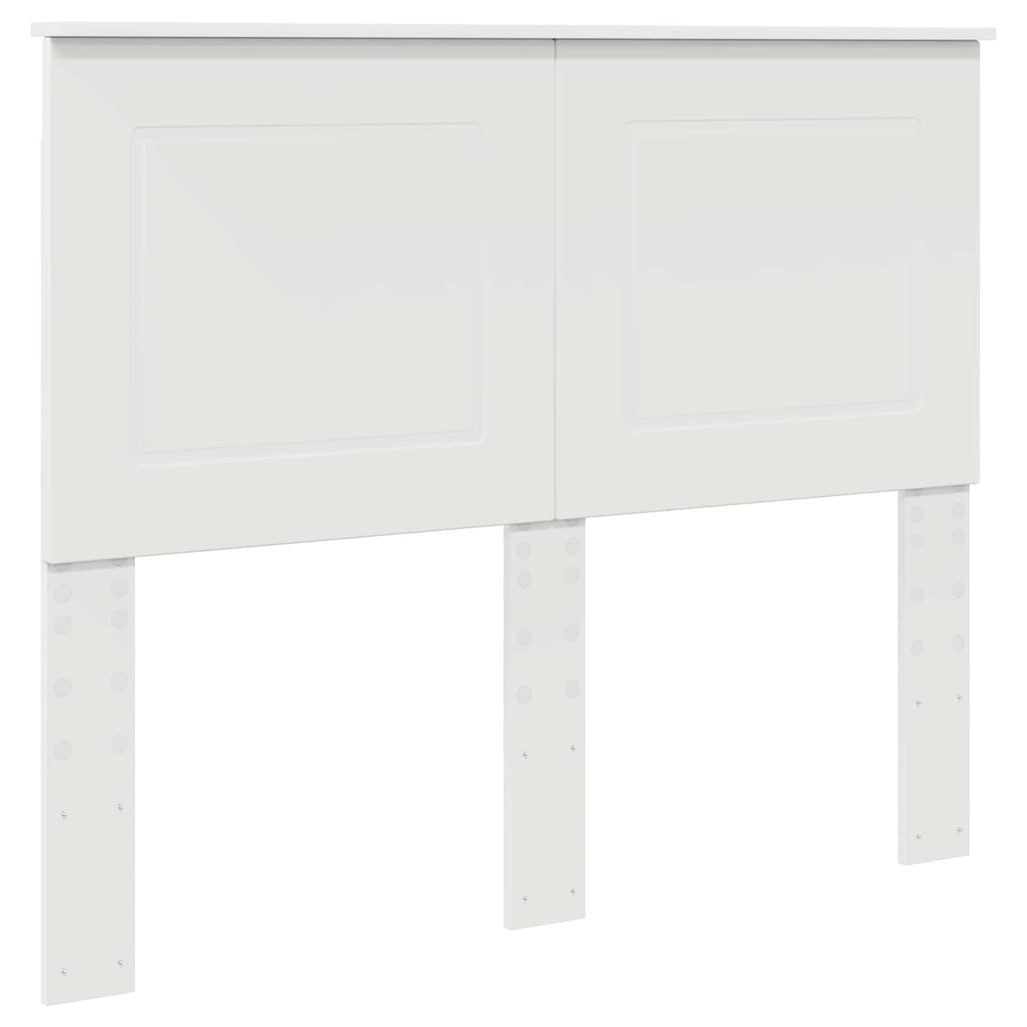 vidaXL Bed Frame with Headboard White 120 x 200 cm Solid Pine Wood 6