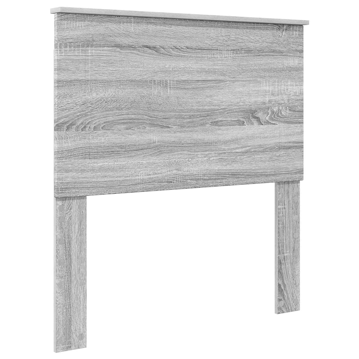 vidaXL Bed Frame Grey Sonoma 100 x 200 cm Engineered Wood 6