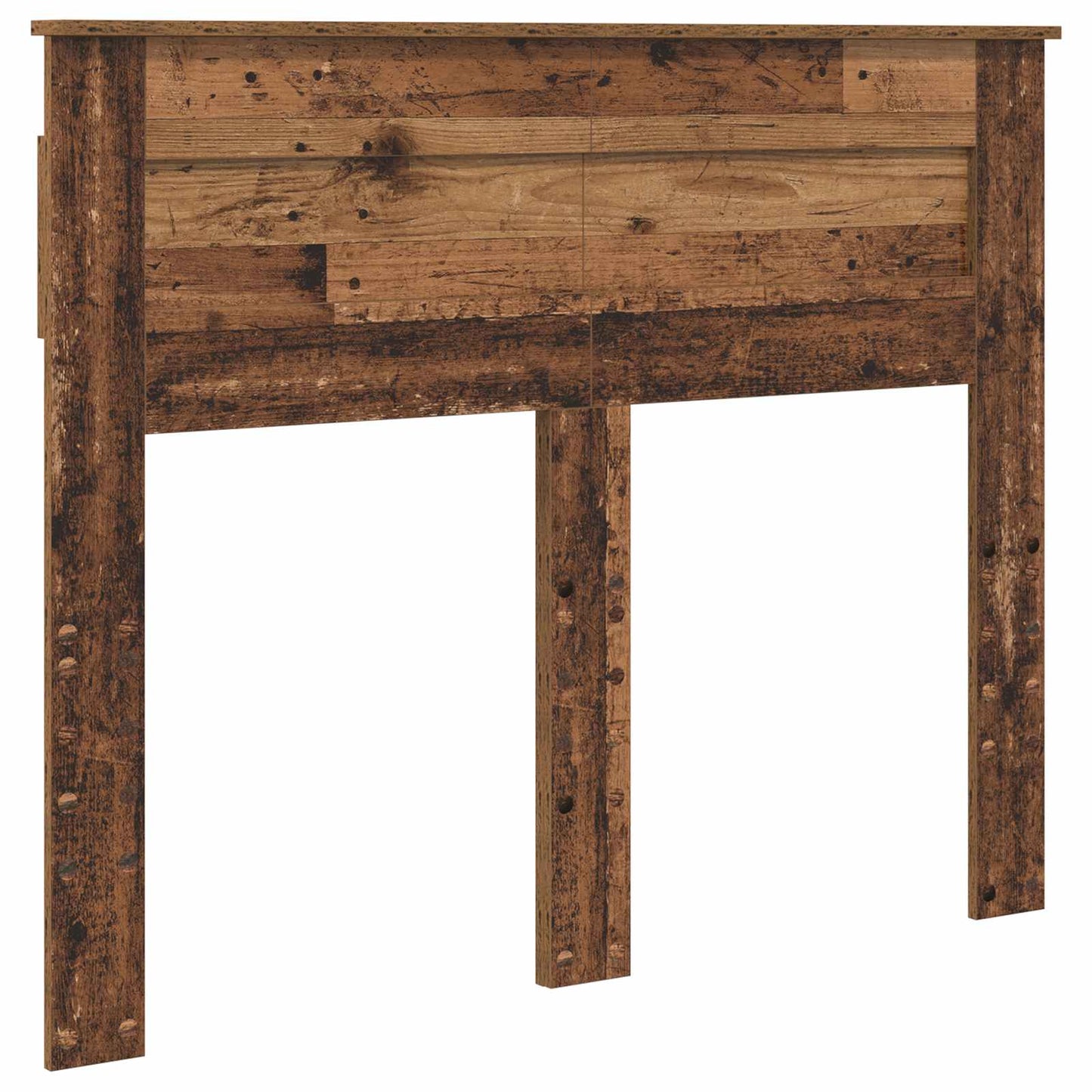 vidaXL Bed Frame Plain Old Wood 135 x 190 cm Solid Pine Wood 6