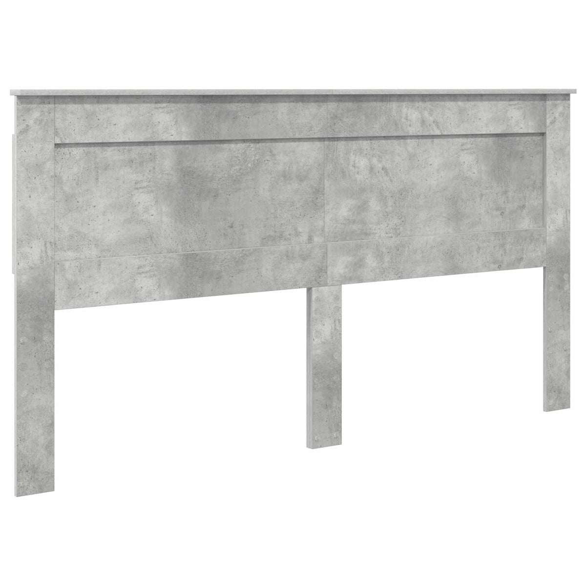 vidaXL Bed Frame Concrete Grey 180 x 200 cm Engineered Wood 6
