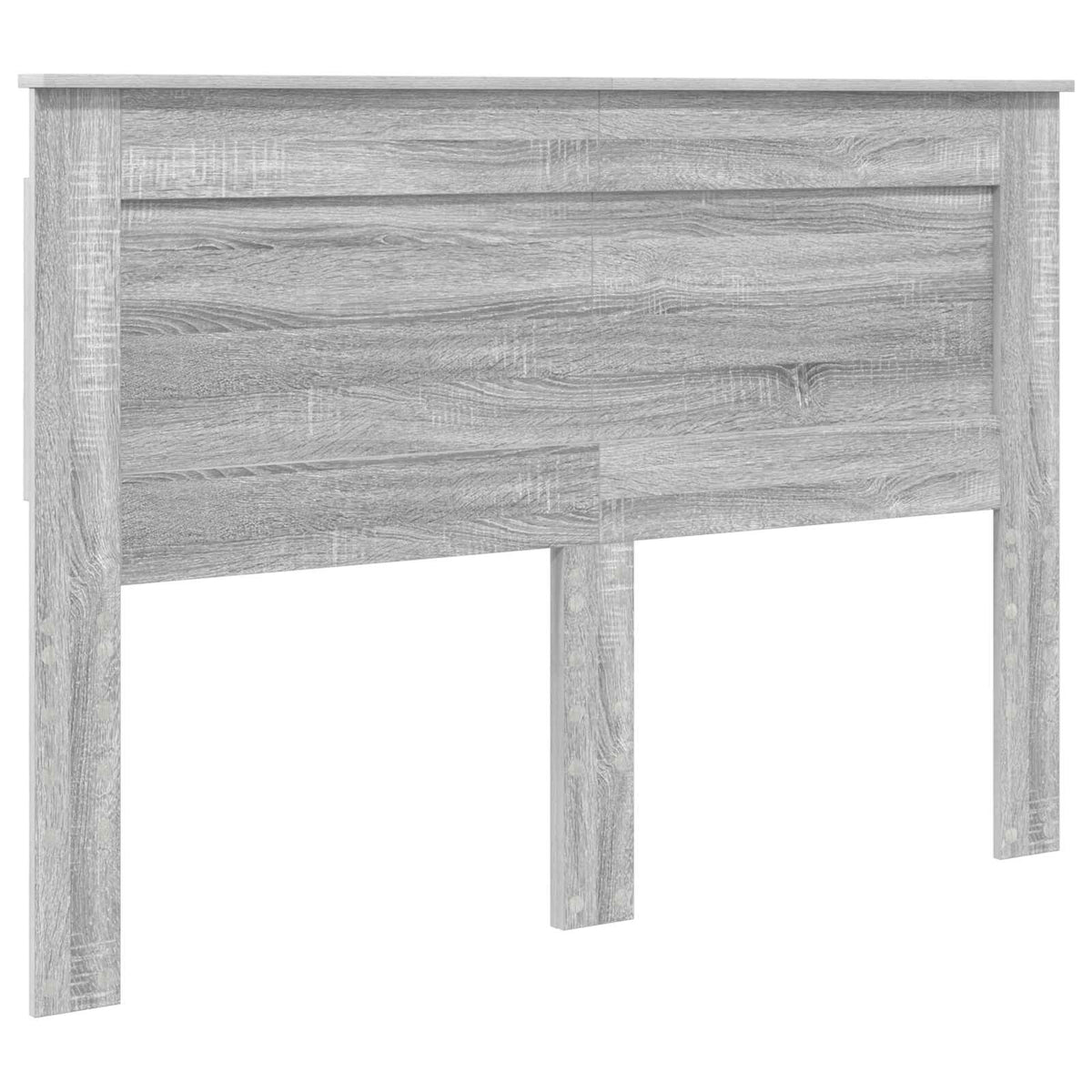 vidaXL Bed Frame with Drawer Grey Sonoma 140 x 200 cm Engineered Wood 6