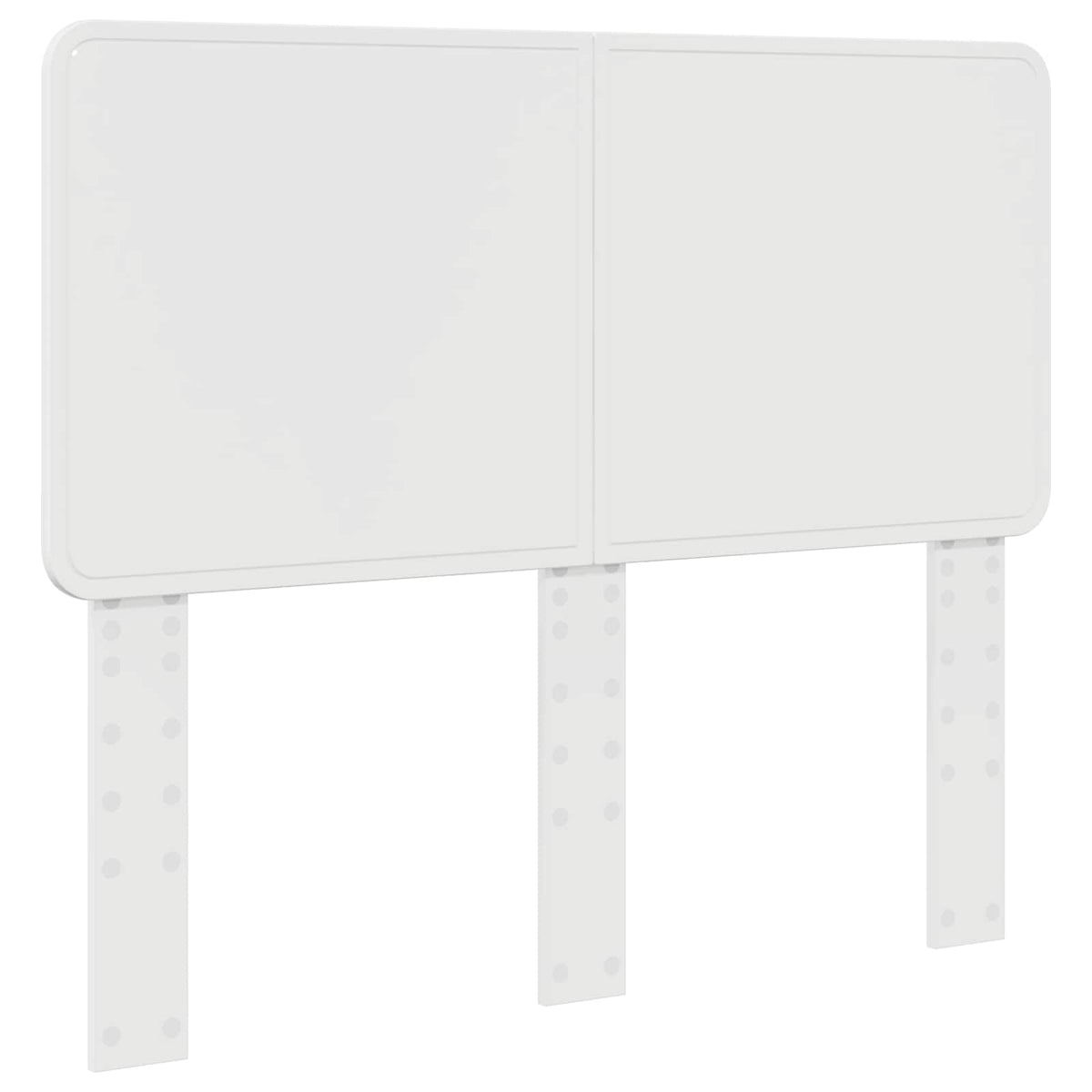 vidaXL Bed Frame with Headboard White 120 x 200 cm Solid Pine Wood 6