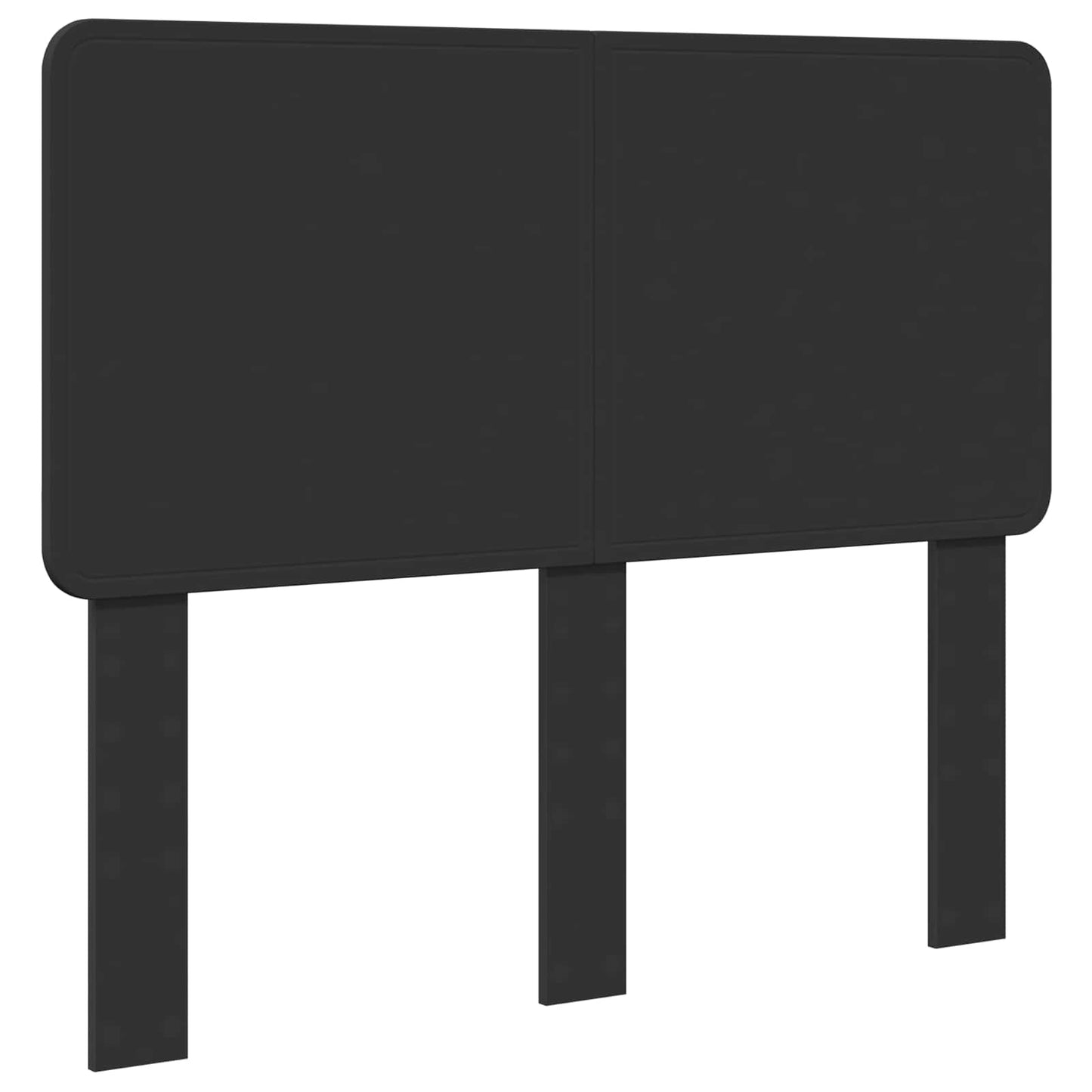 vidaXL Bed Frame with Headboard Black 120 x 200 cm Solid Pine Wood 6