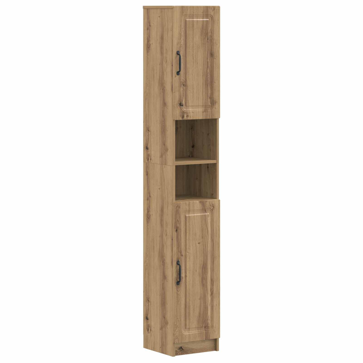 vidaXL 4 Piece Bathroom Cabinet Set UTRECHT Artisan Oak 6