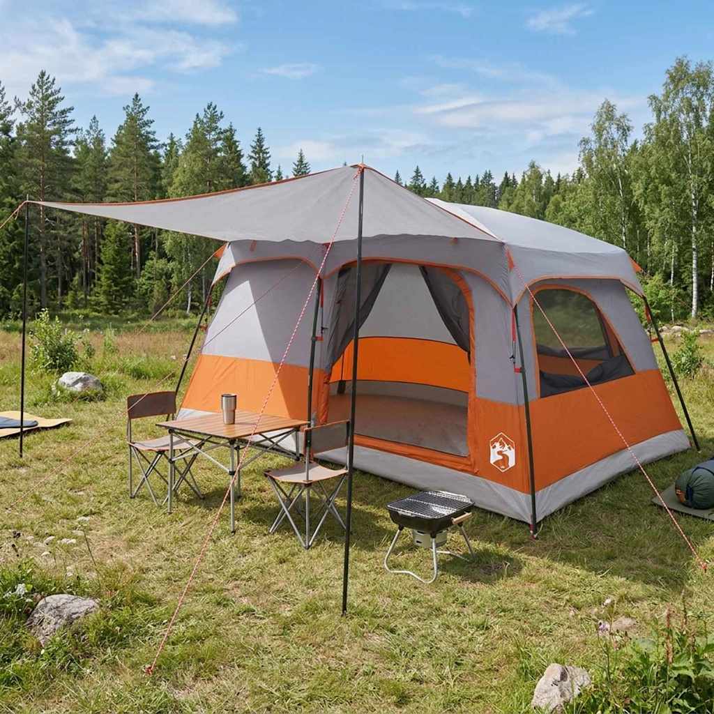 vidaXL Family Tent Polyester