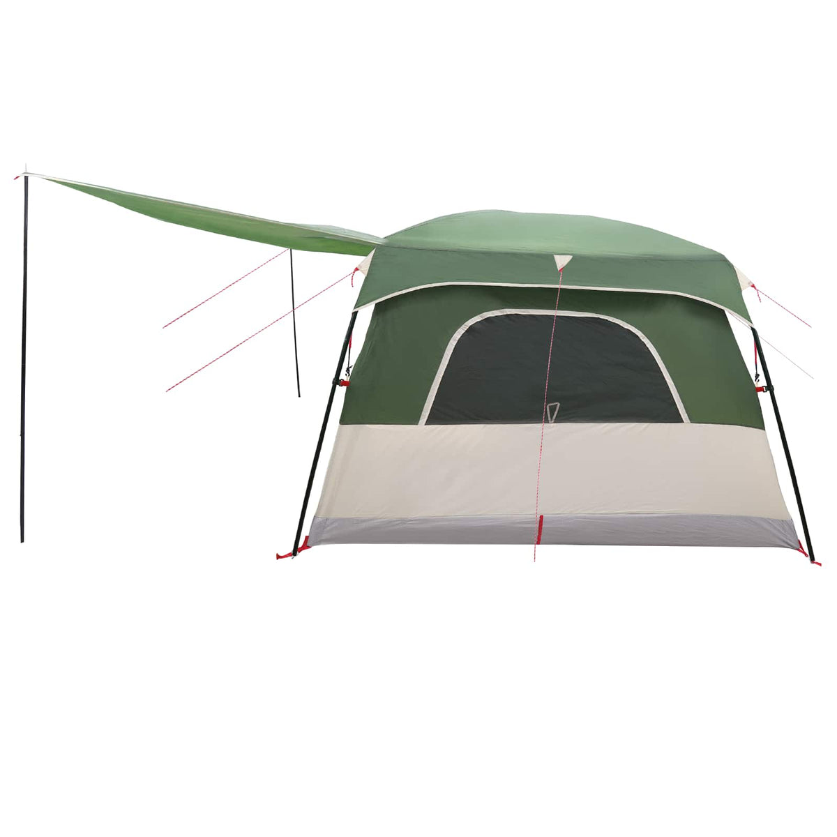 vidaXL Family Tent 16-Person Green Polyester and Steel 6