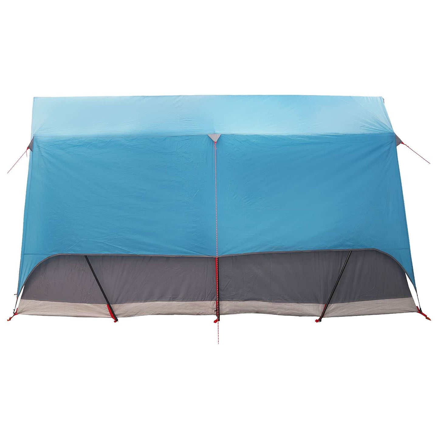 vidaXL Tunnel Tent with Roof Blue 10-Person Polyester and Steel 6