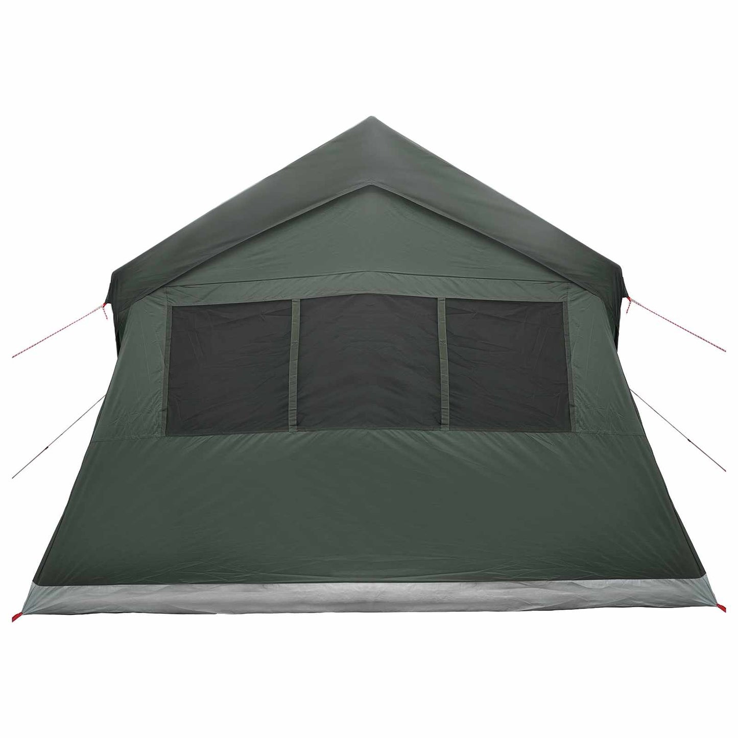 vidaXL Family Tent 487 x 340 x 216 cm Army Green Polyester and Steel 6