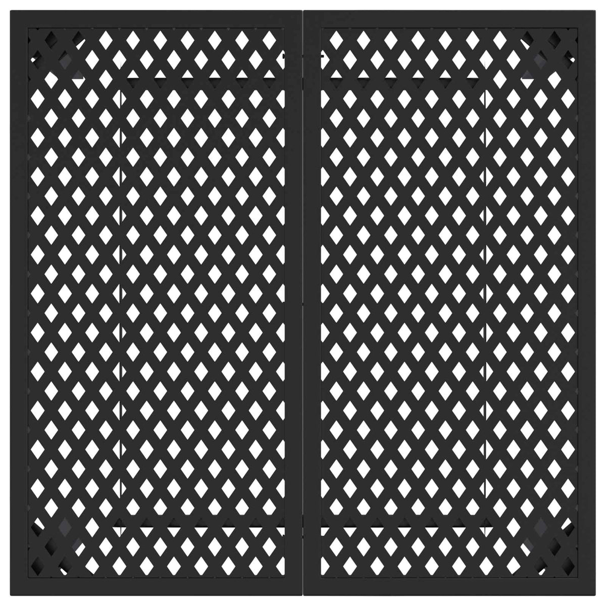 vidaXL Outdoor Furniture Set 5 pcs Anthracite Steel 6