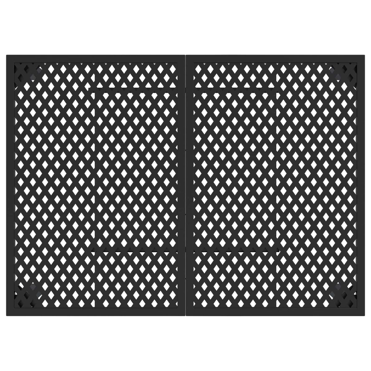 vidaXL Outdoor Furniture Set 5 pcs Anthracite Steel 6