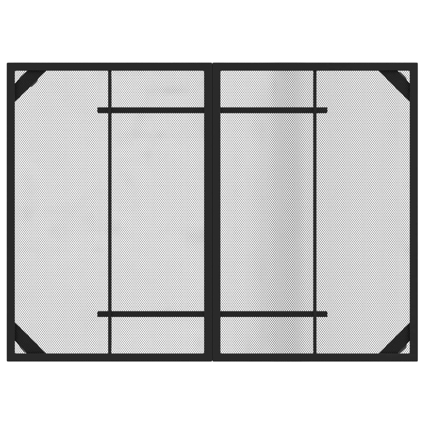 vidaXL Outdoor Furniture Set 5 pcs Anthracite Iron and Steel 6