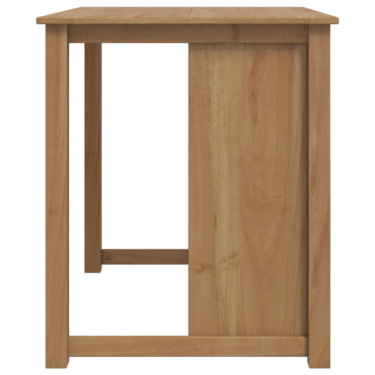 vidaXL Kitchen Island Set PANAMA Honey Wax 112 x 77 x 90 cm Solid-Pine 6