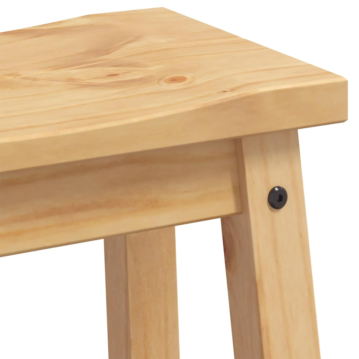 vidaXL Kitchen Island Set 3 pcs Honey Wax 112 x 77 x 91.5 cm 6