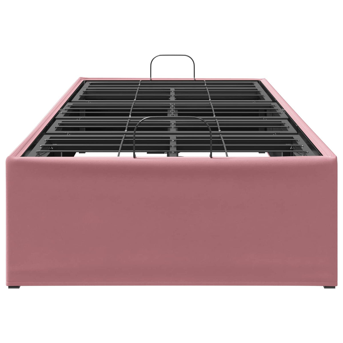 vidaXL Electric Adjustable Bed Frame Pink 200 x 90 x 33.5 cm Steel 6