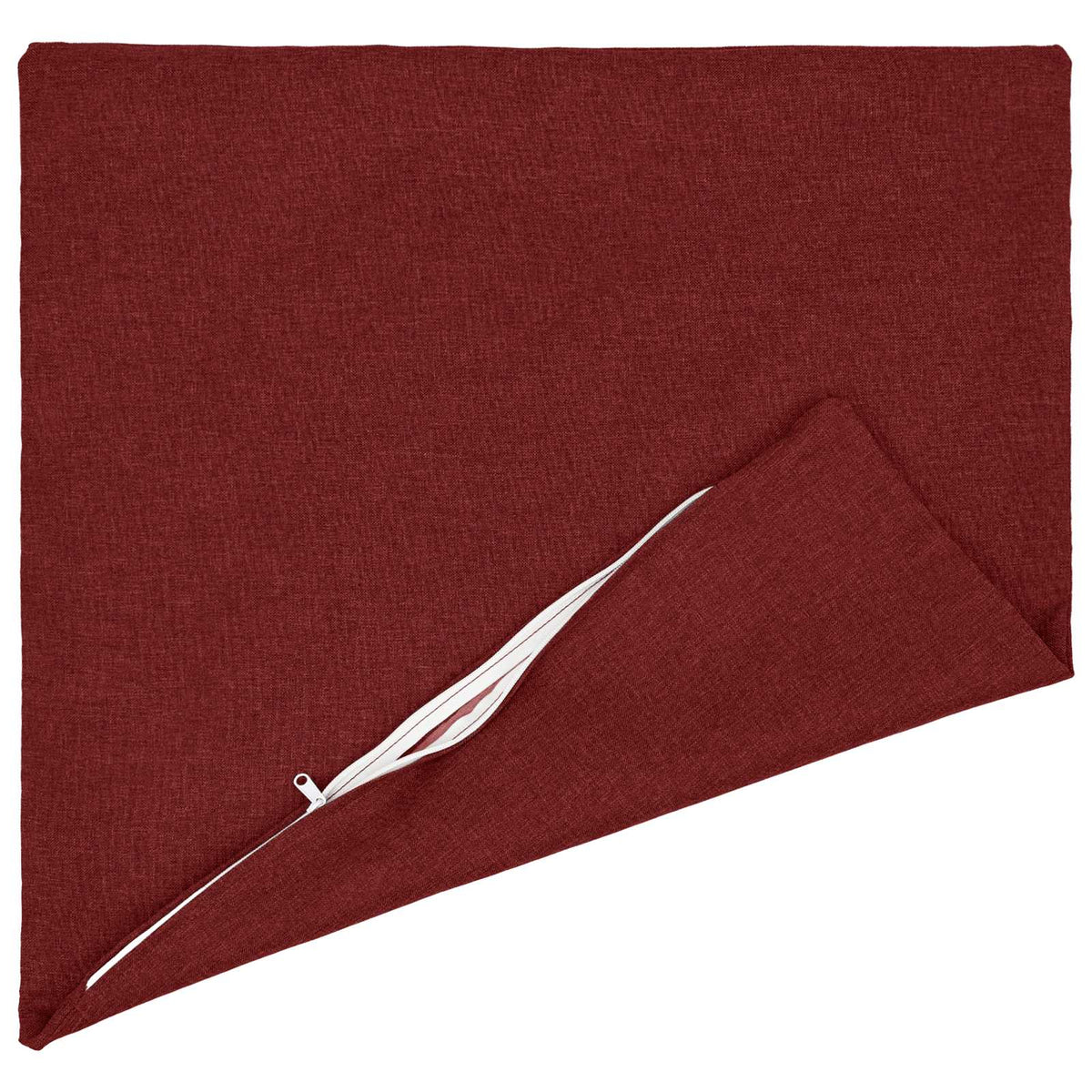 vidaXL Cushion Cover 6 pcs HEERLEN Wine Red 80 x 80 cm Fabric 4