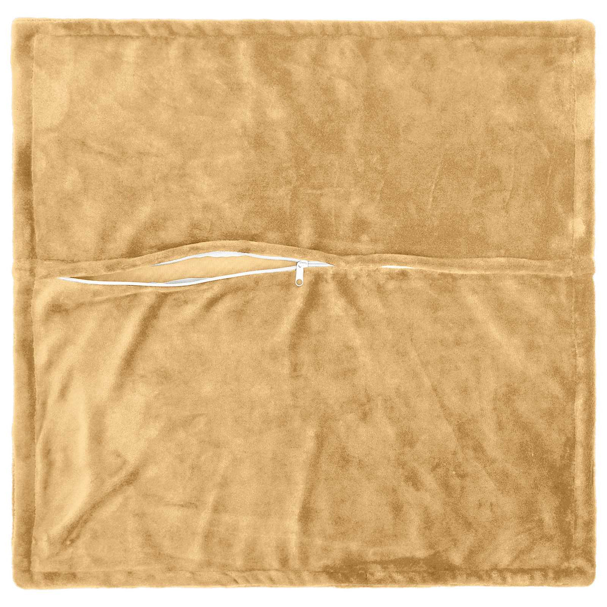 vidaXL Cushion Cover 12 pcs HOUTEN Taupe 45 x 45 cm Flannel 4