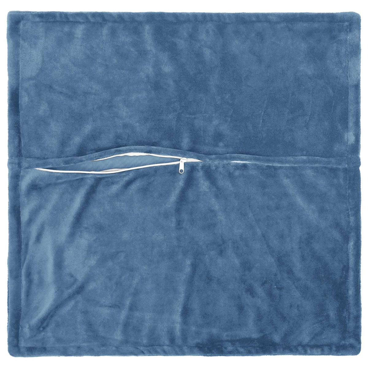 vidaXL Cushion Cover 12 pcs HOUTEN Light Blue 45 x 45 cm Flannel 4