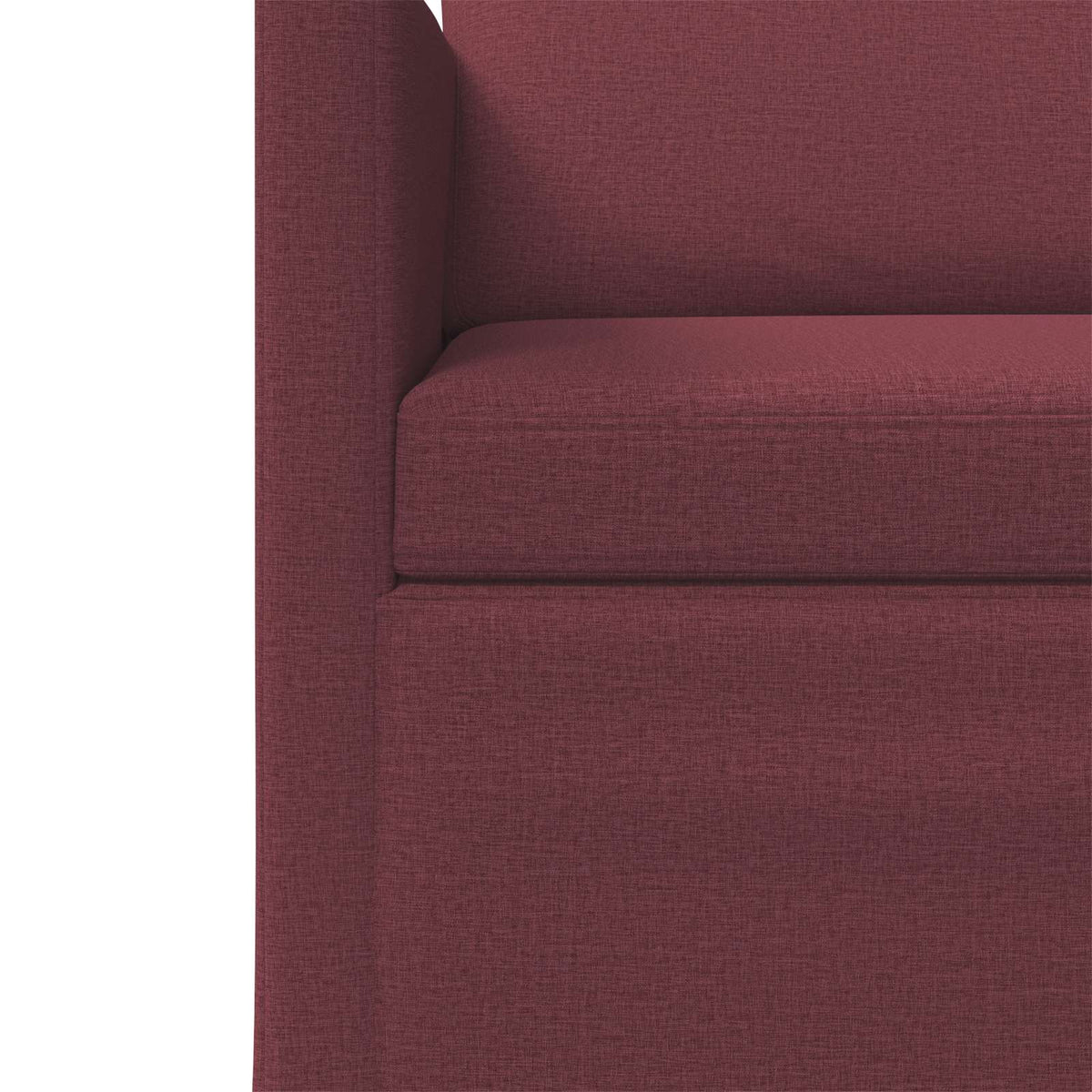 vidaXL 3 Seater Sofa Wine Red 220 x 81 x 82 cm Fabric 6