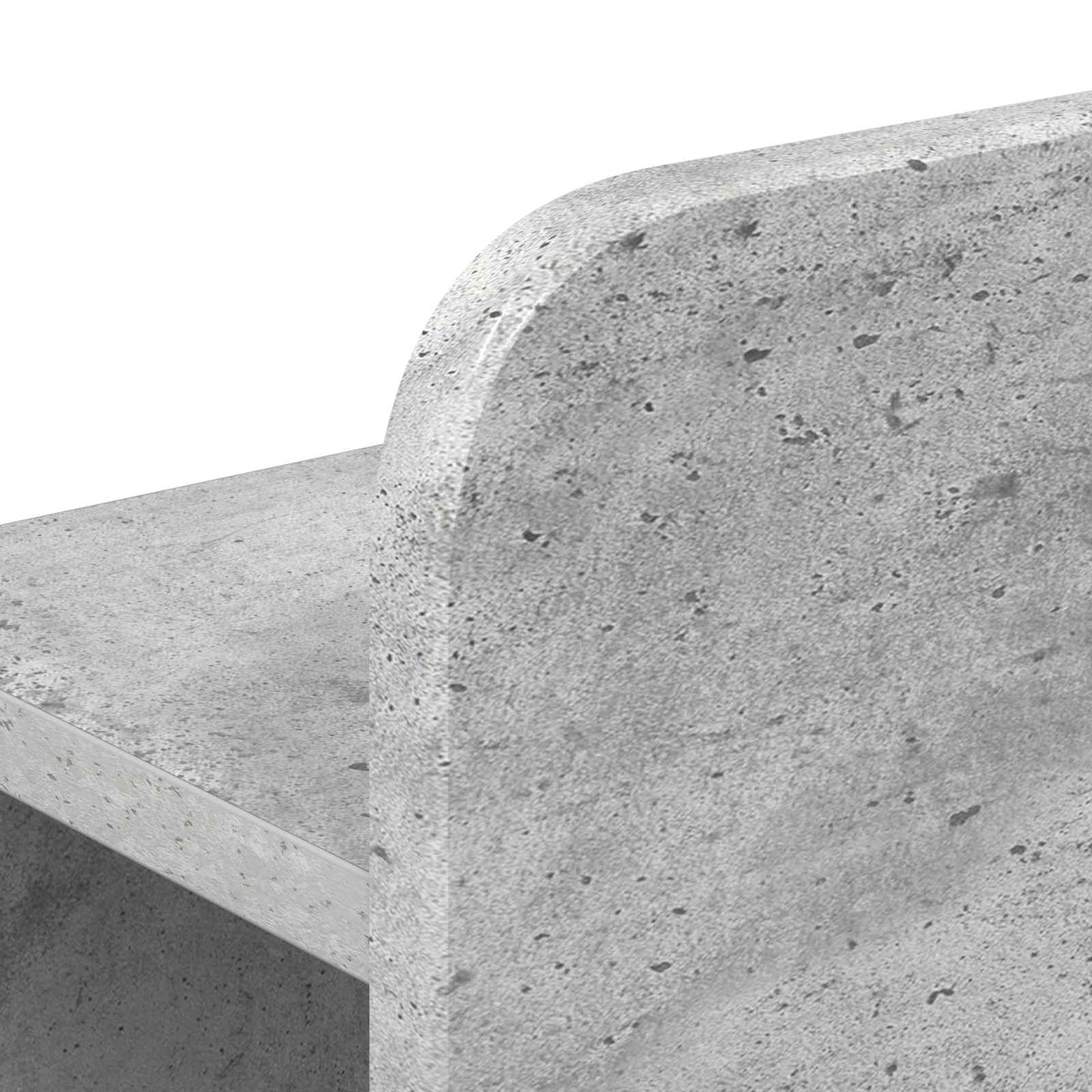 vidaXL Bed Frame with Storage Concrete Grey 140 x 200 cm 6