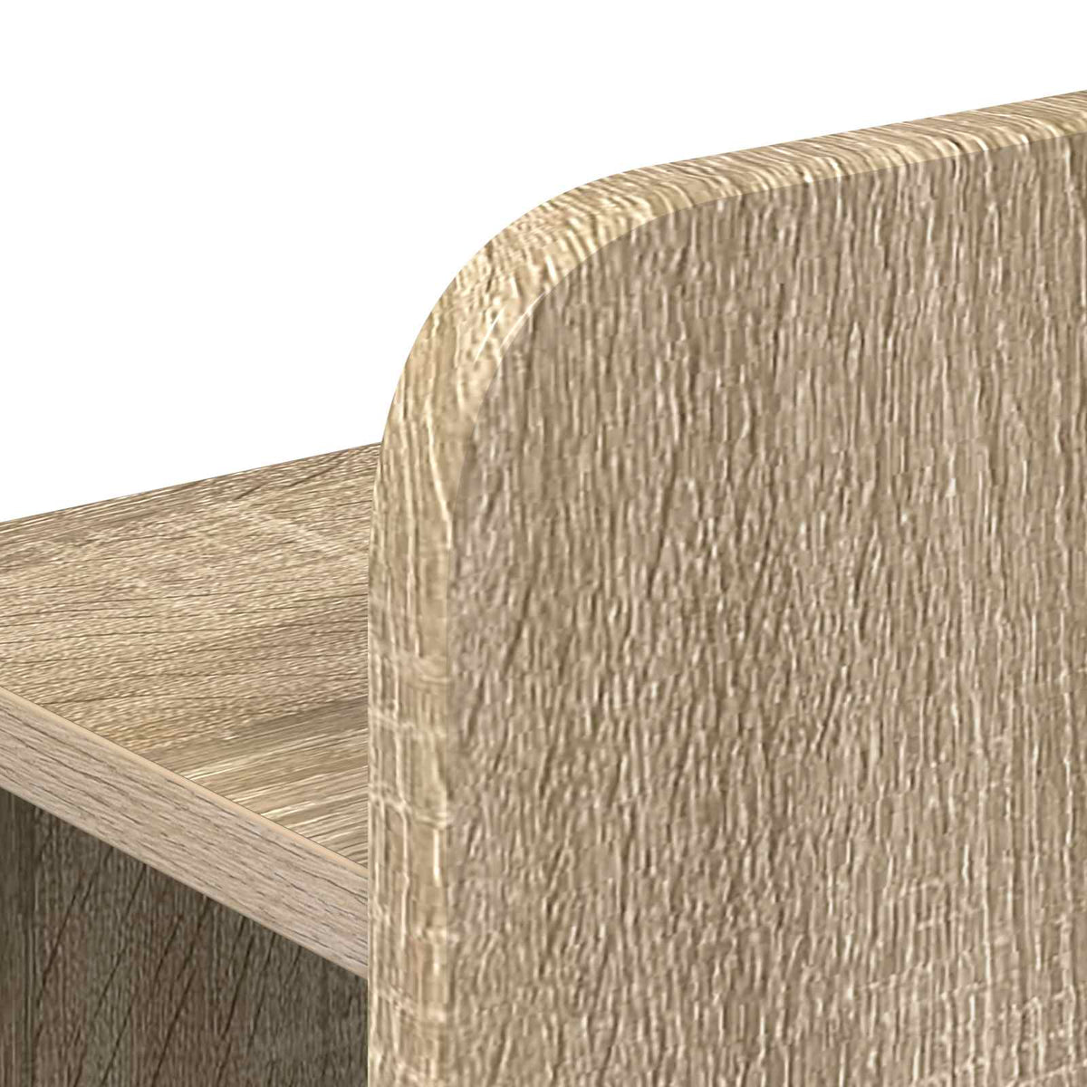 vidaXL Bed Frame with Storage Sonoma Oak 150 x 200 cm Engineered Wood 6