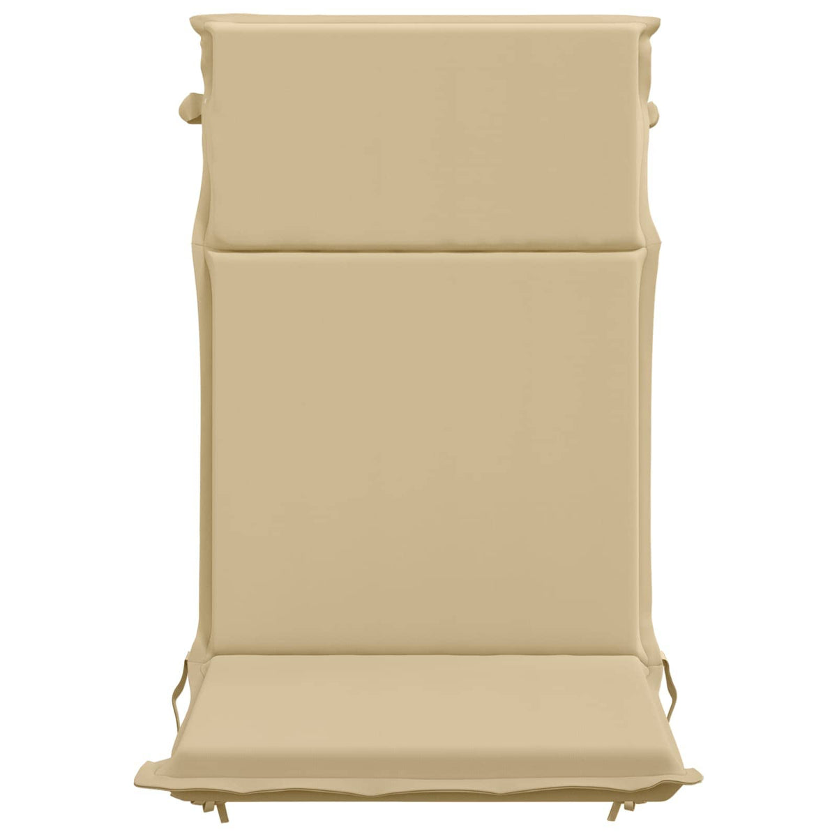 vidaXL High Back Chair Cushion GEMERT 6 pcs 100% Polyester Beige 4