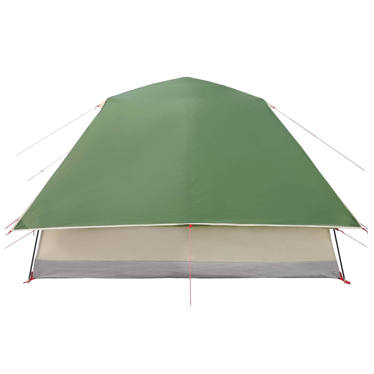 vidaXL Family Tent with Rainfly Water-resistant 10-Person Green 6