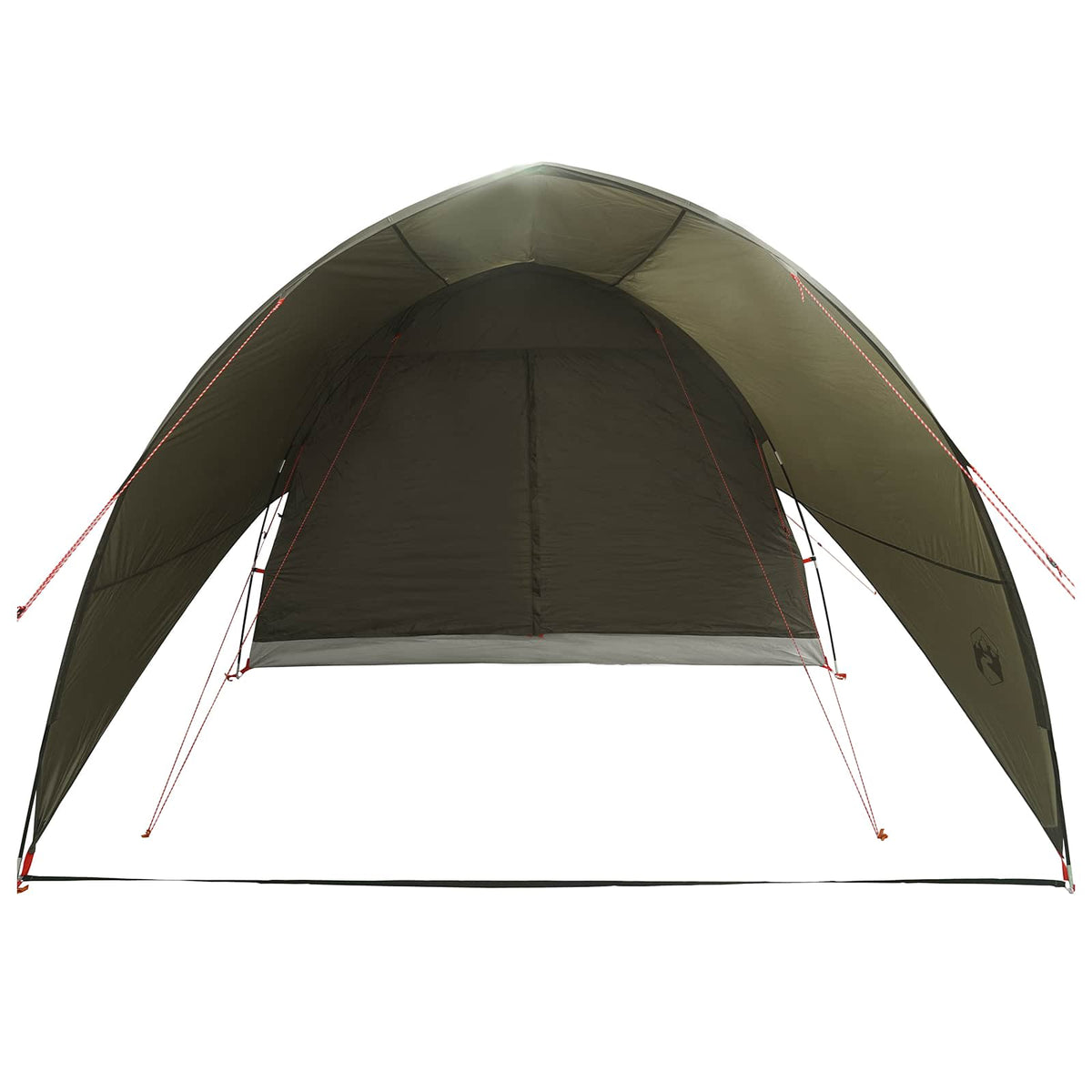 vidaXL Tunnel Tent with Rainfly Water-Resistant 10-Person Army Green 6