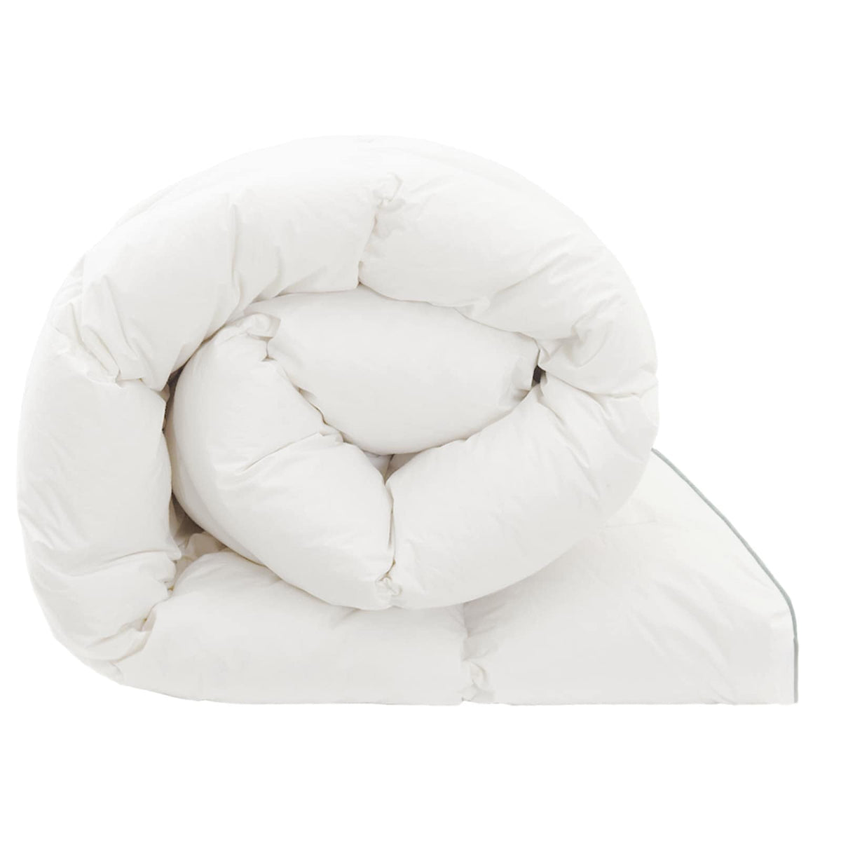vidaXL Duvet FULDA 200 x 200 cm 4 Seasons 210 GSM 90% Goose Down White 6