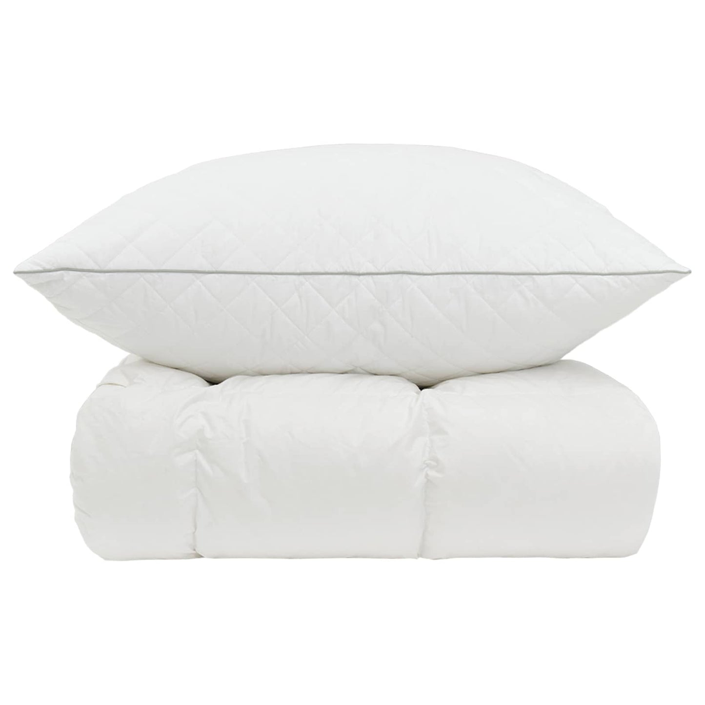 vidaXL 90% Goose Down Duvet Set FULDA 2 pcs 135 x 200 cm All Seasons 6