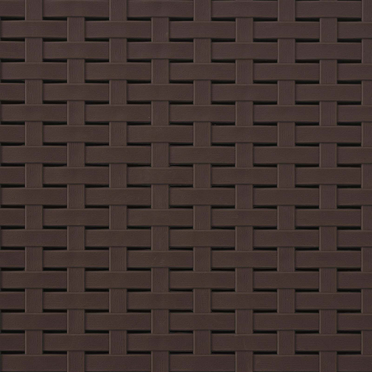 vidaXL 3-Seater Garden Sofa Rattan Look PP Brown 6