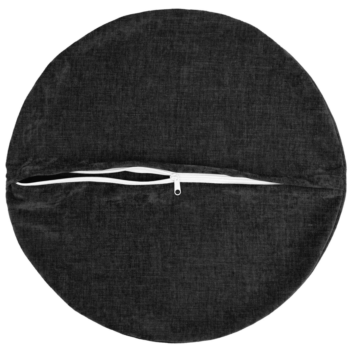 vidaXL Throw Pillow 6 pcs HEERLEN Anthracite Dia. 60 cm 4
