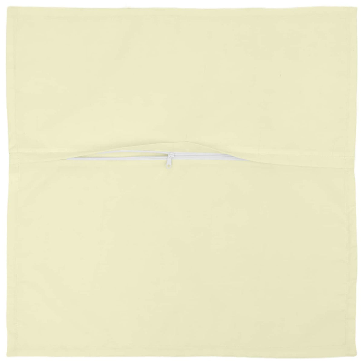 vidaXL Throw Pillow 2 pcs HOUTEN Cream 70 x 70 cm Polyester 4