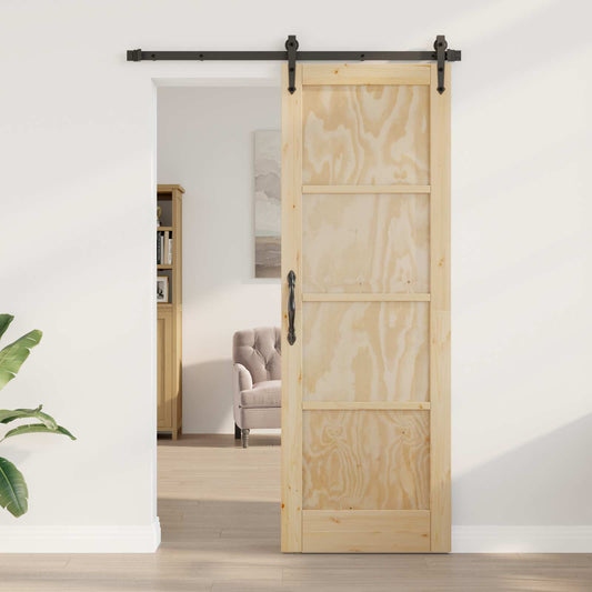 Interior Door Plywood Natural 73.5 cm 211 cm