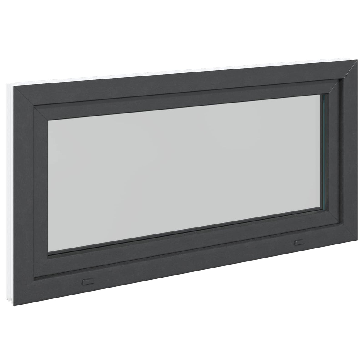 vidaXL Basement Window Internal Colour White RISOR 120 x 60 cm 6