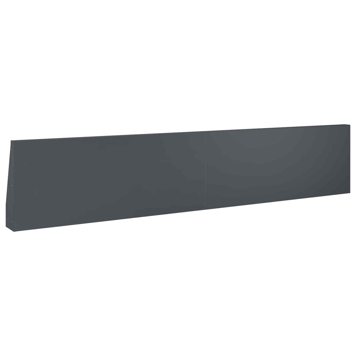 vidaXL Retaining Wall 6 pcs 100 x 12 x 40 cm Steel Anthracite 6