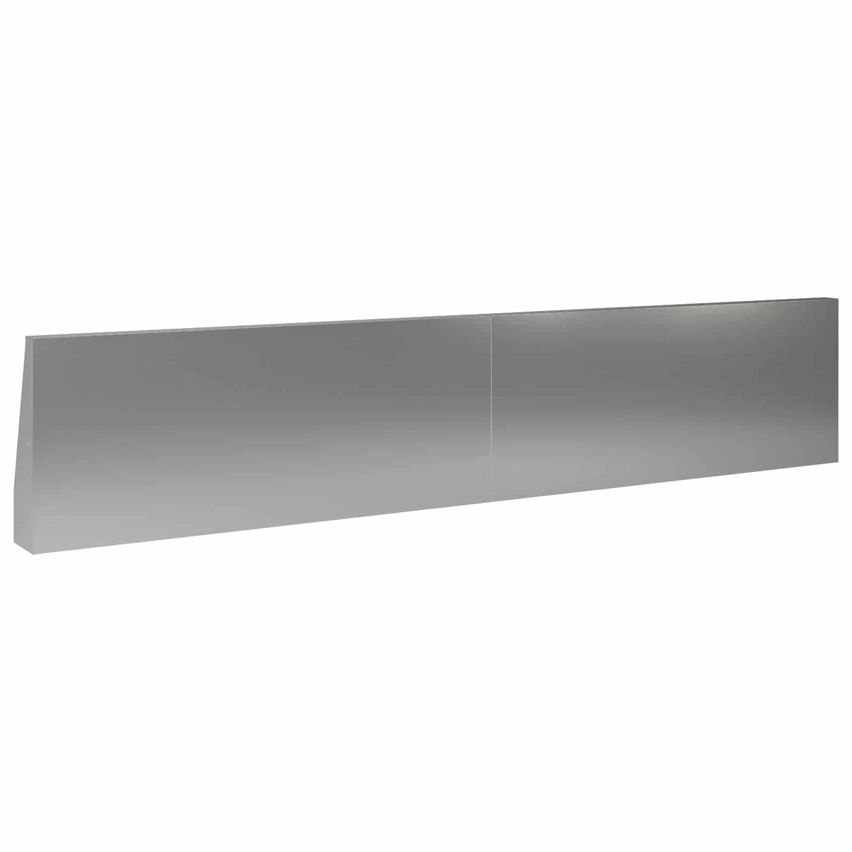 vidaXL Retaining Wall 6 pcs 100 x 12 x 40 cm Galvanised Steel Silver 6
