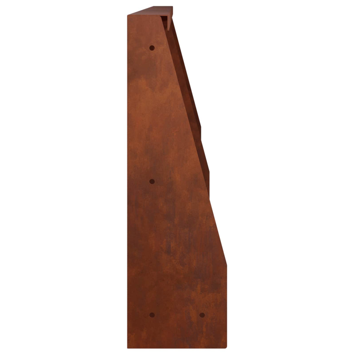 vidaXL Retaining Wall 6 pcs 60 x 12 x 40 cm Weathering Steel Rusty 6