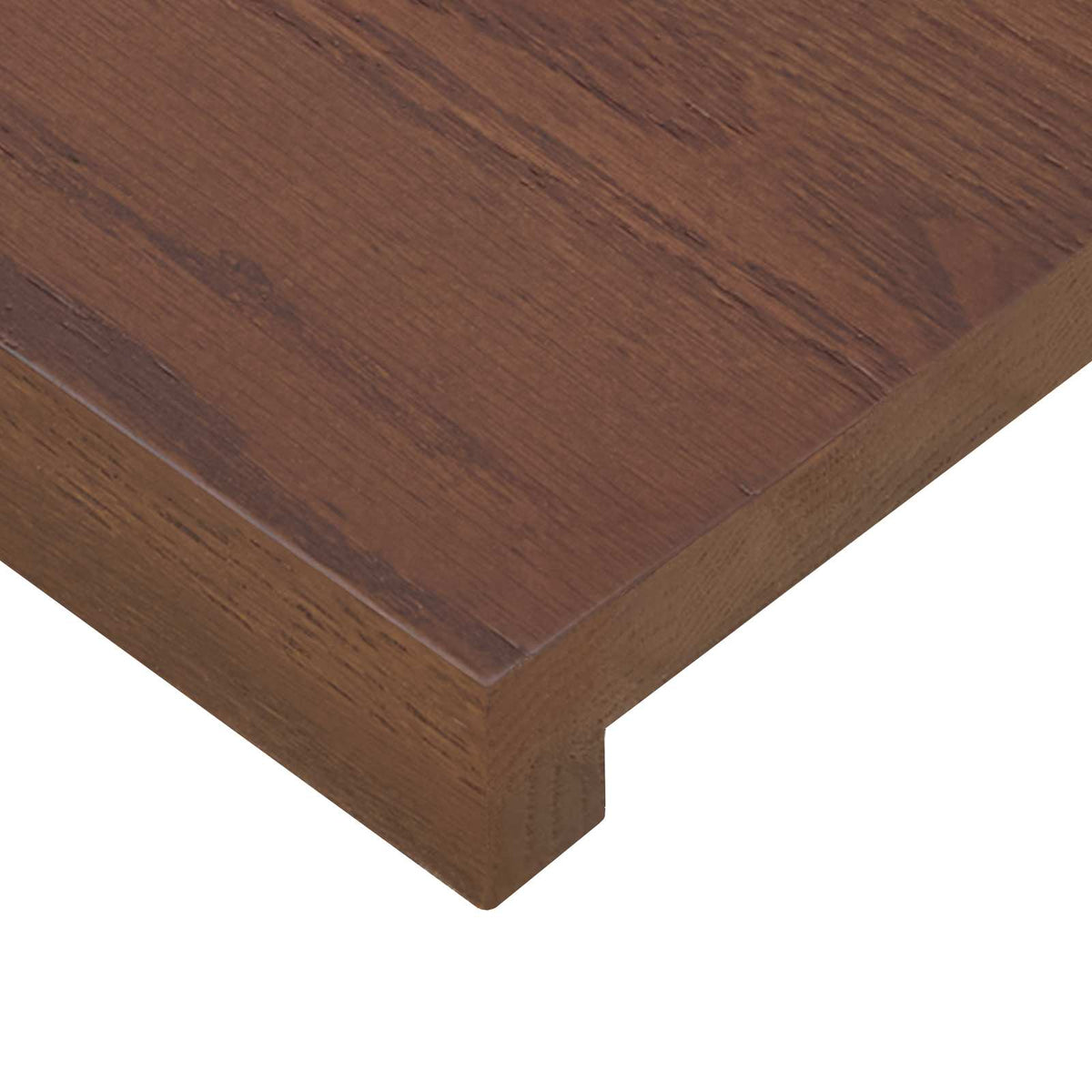 vidaXL Stair Tread 12 pcs 70 x 25 x 2 cm Dark Brown Solid Oak Wood 6