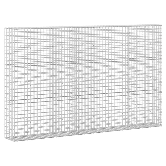 vidaXL Gabion with 3.5 mm Wire and 5x5 cm Mesh 250x30x150 cm 2