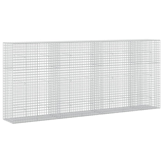 vidaXL Gabion with 3.5 mm Wire and 5x5 cm Mesh 350x50x150 cm 2