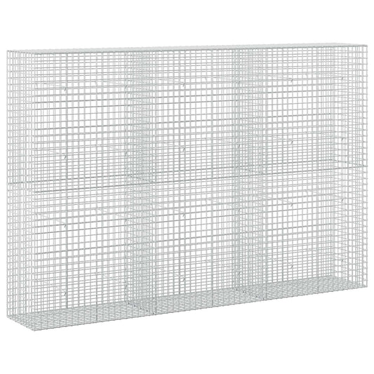 vidaXL Gabion with 3.5 mm Wire and 5x5 cm Mesh 300x50x200 cm 2